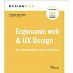 Livre "ergonomie web et UX design" d'Amélie Boucher